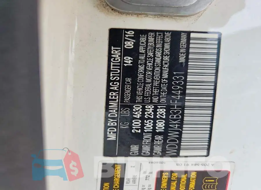 WDDWJ4KB3HF449331 Photo# 12
