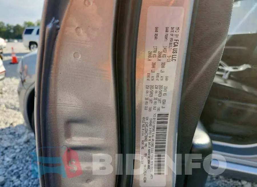 1C4RDJDG4KC780465 Photo# 13