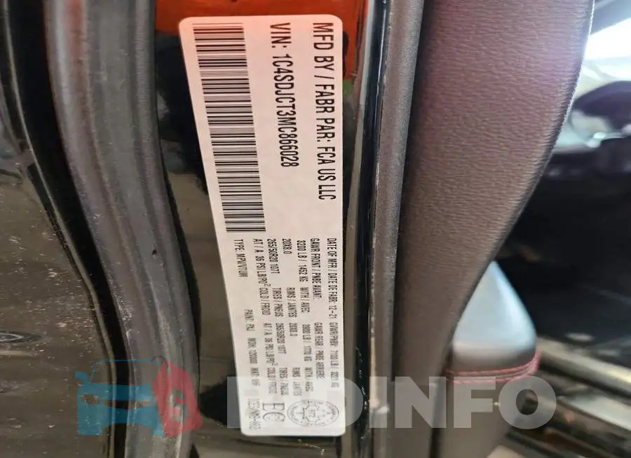1C4SDJCT3MC866028 Photo# 13