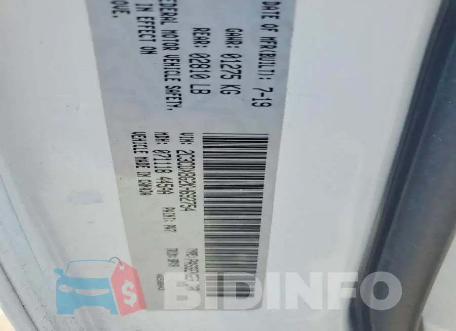 2C3CDXBG2KH692754 Photo# 12
