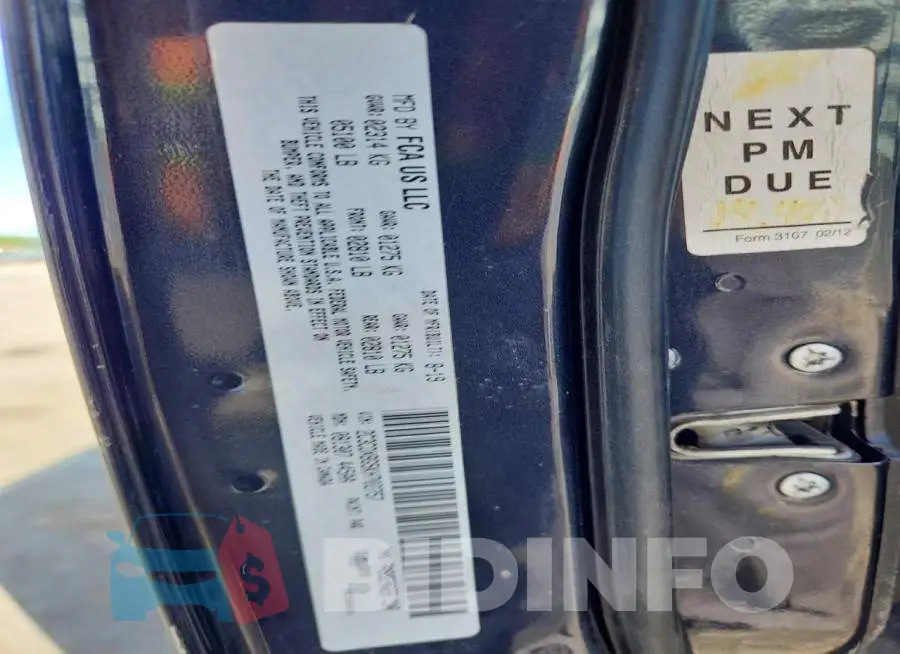2C3CDXBG8MH574078 Photo# 12
