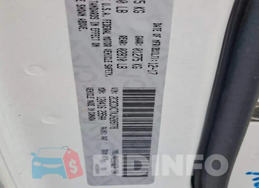 2C3CDXCTXJH209778 Photo# 12