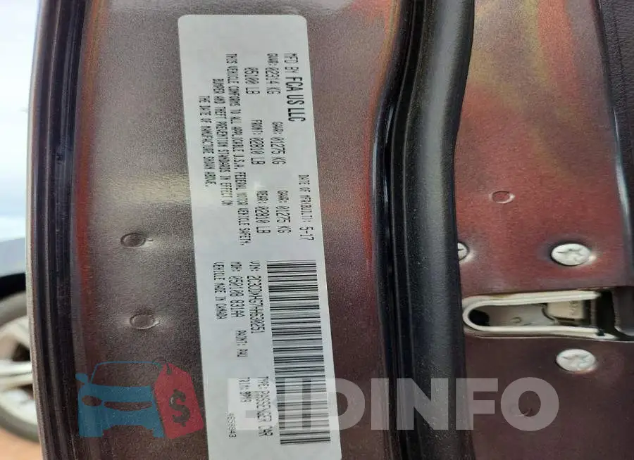 2C3CDXHG7HH630251 Photo# 12