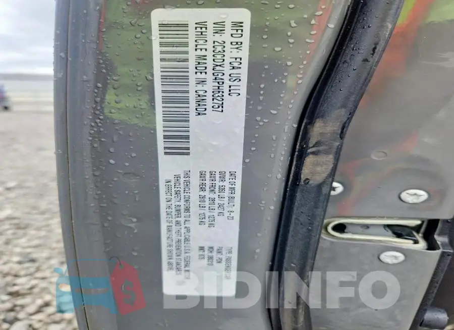2C3CDXJG4PH632757 Photo# 12
