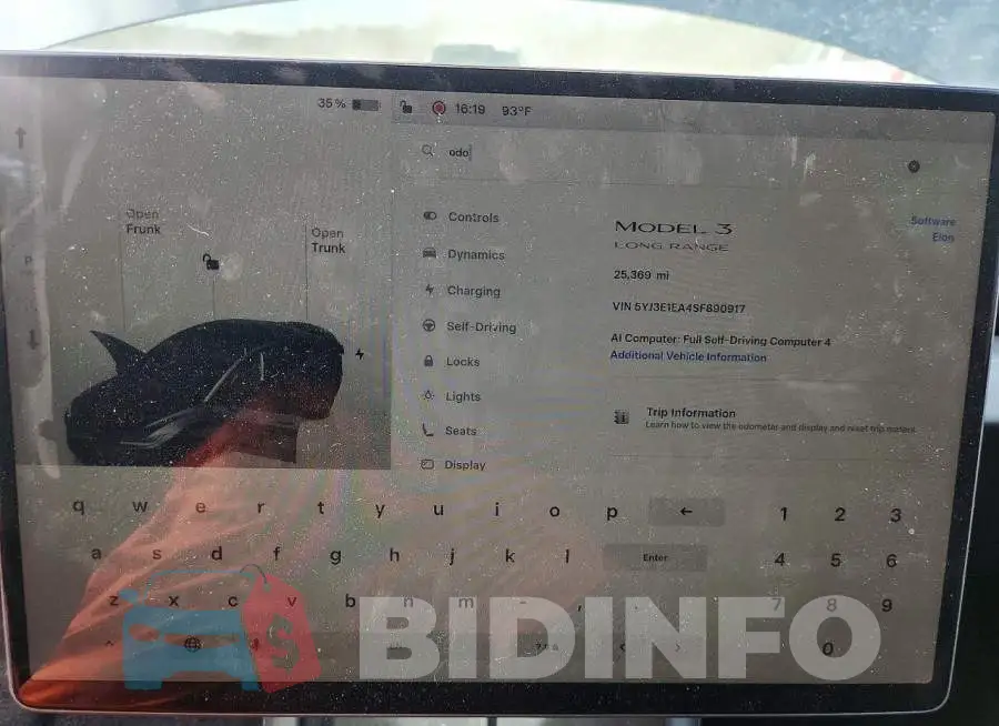 5YJ3E1EA4SF890917 Photo# 9