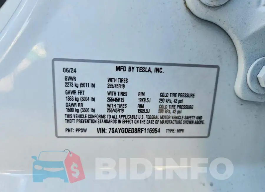 7SAYGDED8RF116954 Photo# 13