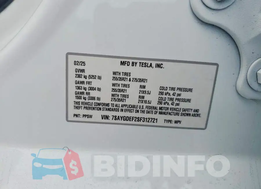 7SAYGDEF2SF312721 Photo# 12