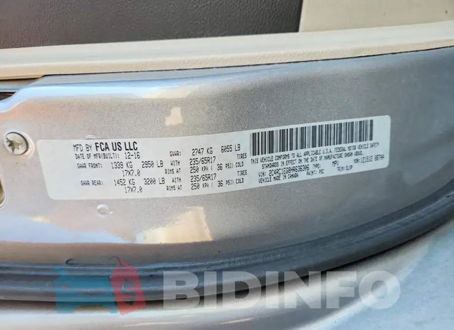 2C4RC1EG8HR636306 Photo# 13