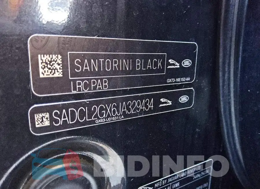 SADCL2GX6JA329434 Photo# 14