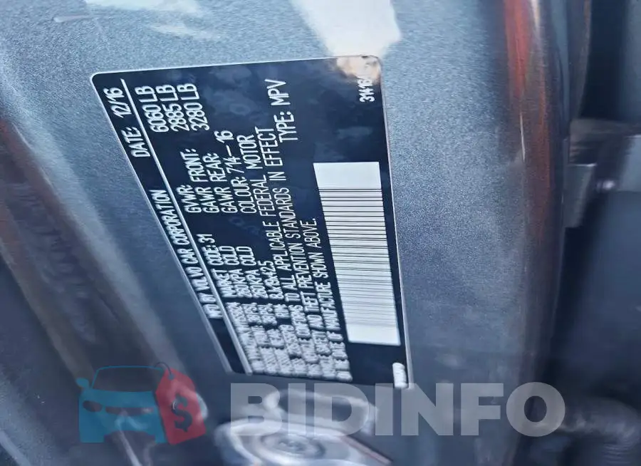 YV4A22PK1H1155824 Photo# 14