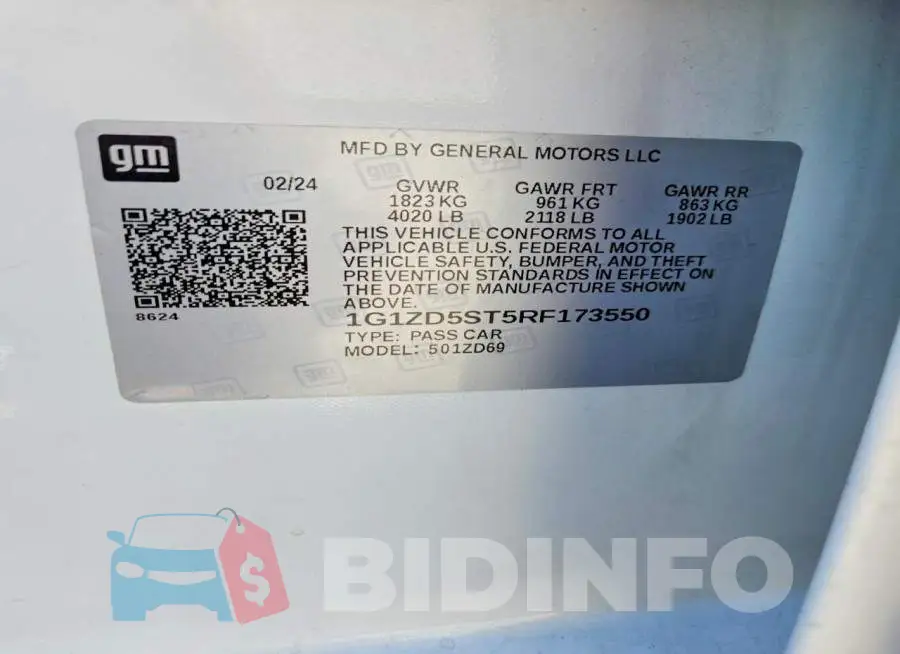 1G1ZD5ST5RF173550 Photo# 13