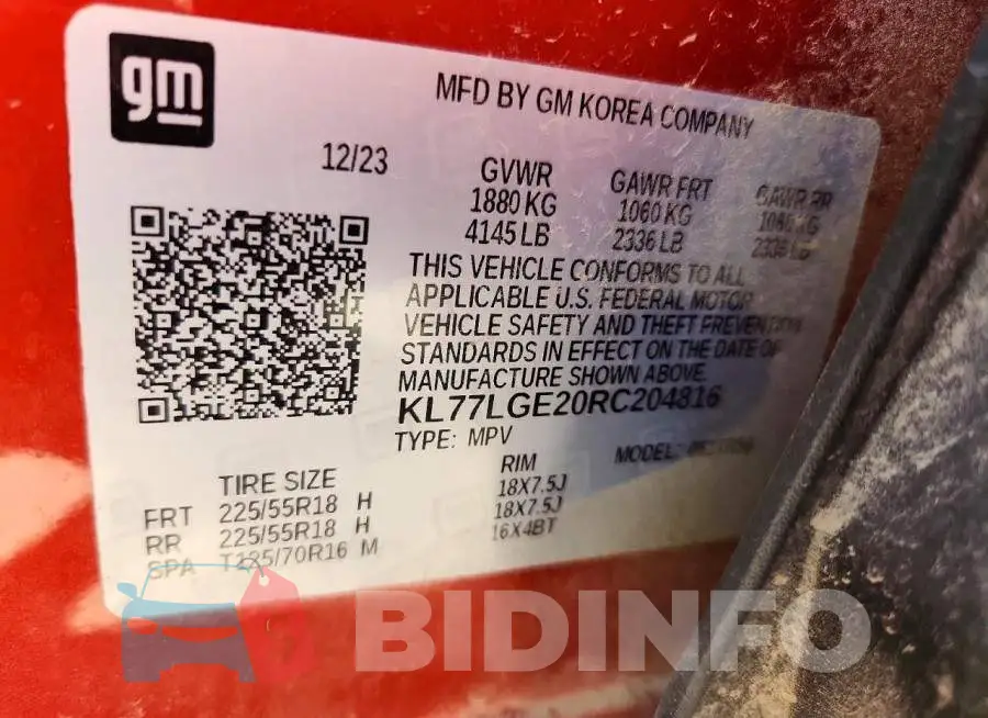 KL77LGE20RC204816 Photo# 14