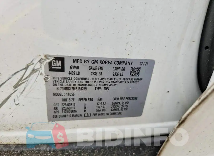 KL79MRSL7MB156289 Photo# 13