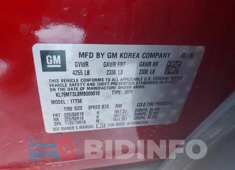 KL79MTSL8MB009010 Photo# 14