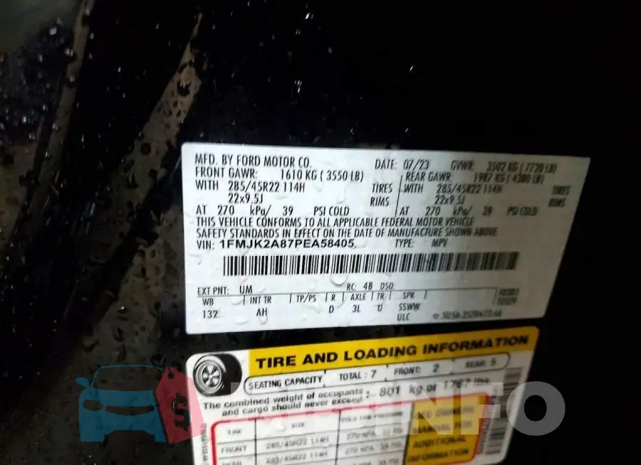 1FMJK2A87PEA58405 Photo# 14