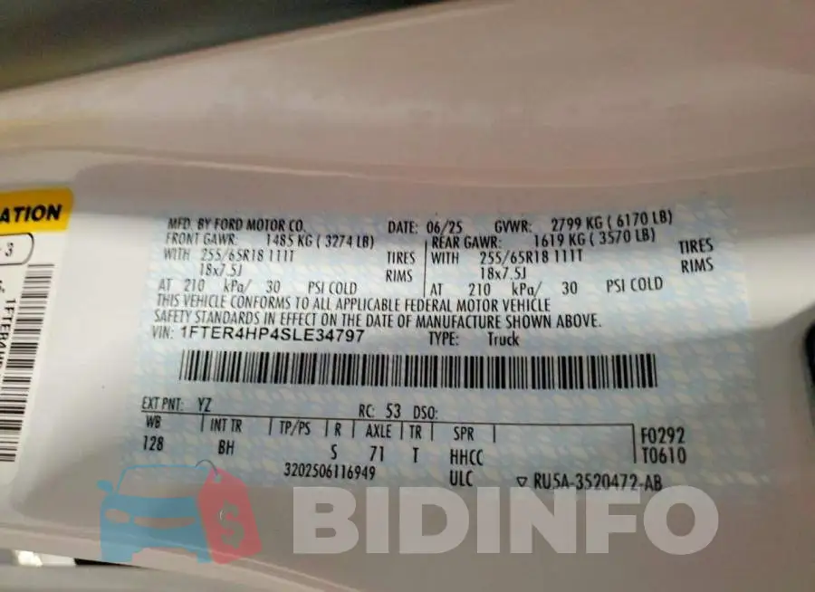 1FTER4HP4SLE34797 Photo# 12