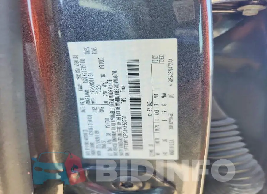 1FTEW1CP6JKF53731 Photo# 12