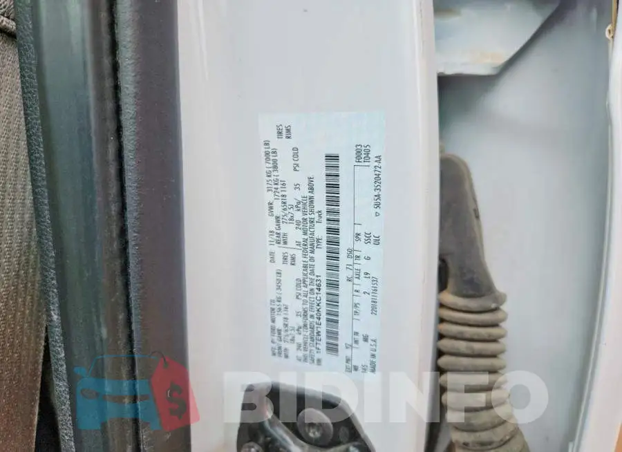 1FTEW1E40KKC14631 Photo# 12