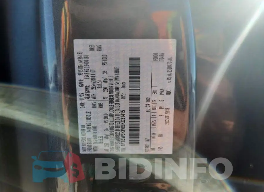 1FTEW3KP6SKD31415 Photo# 13