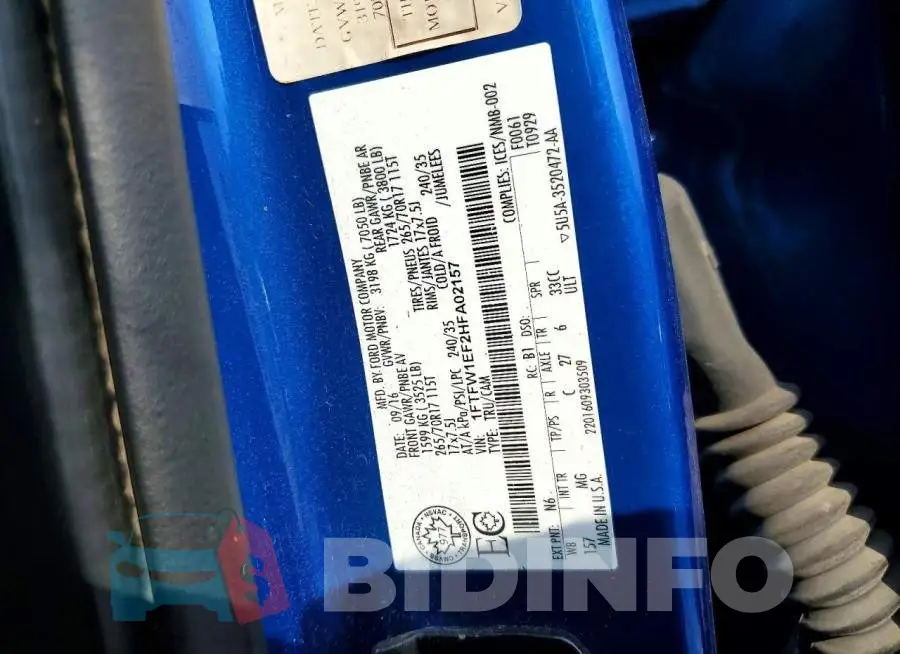 1FTFW1EF2HFA02157 Photo# 12