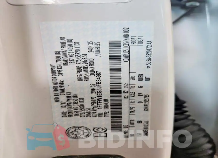 1FTFW1EG3JFB34987 Photo# 12
