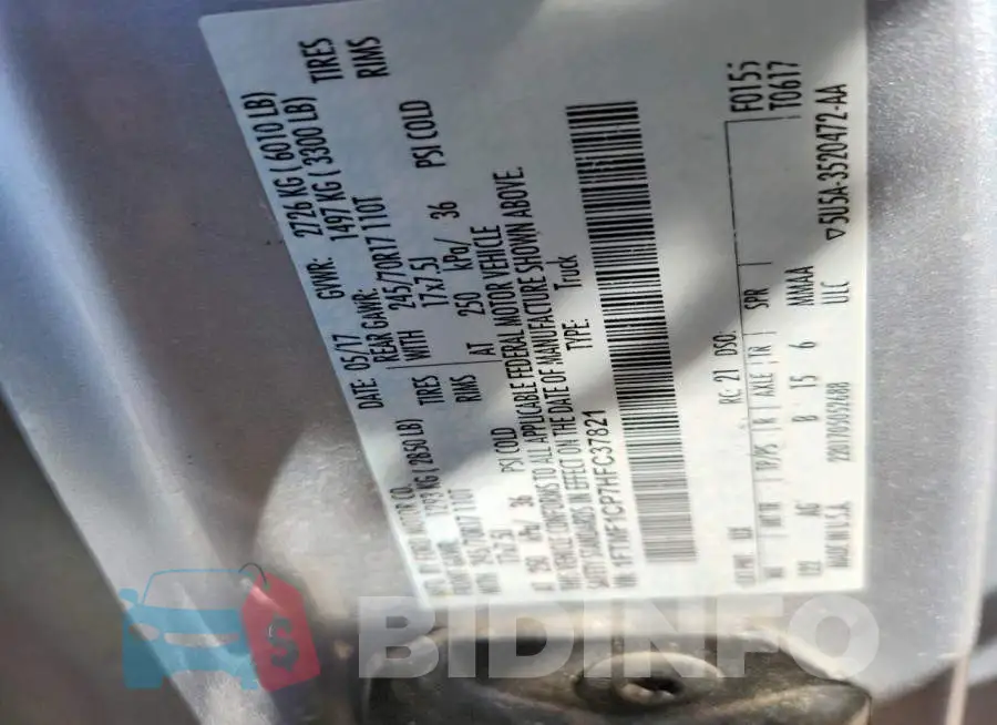 1FTMF1CP7HFC37821 Photo# 12