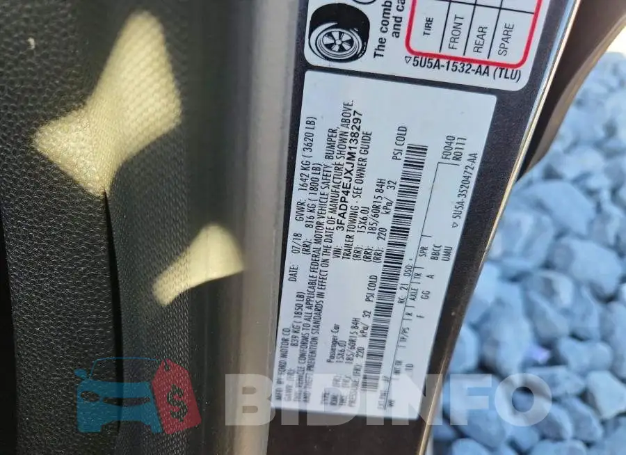 3FADP4EJXJM138297 Photo# 12