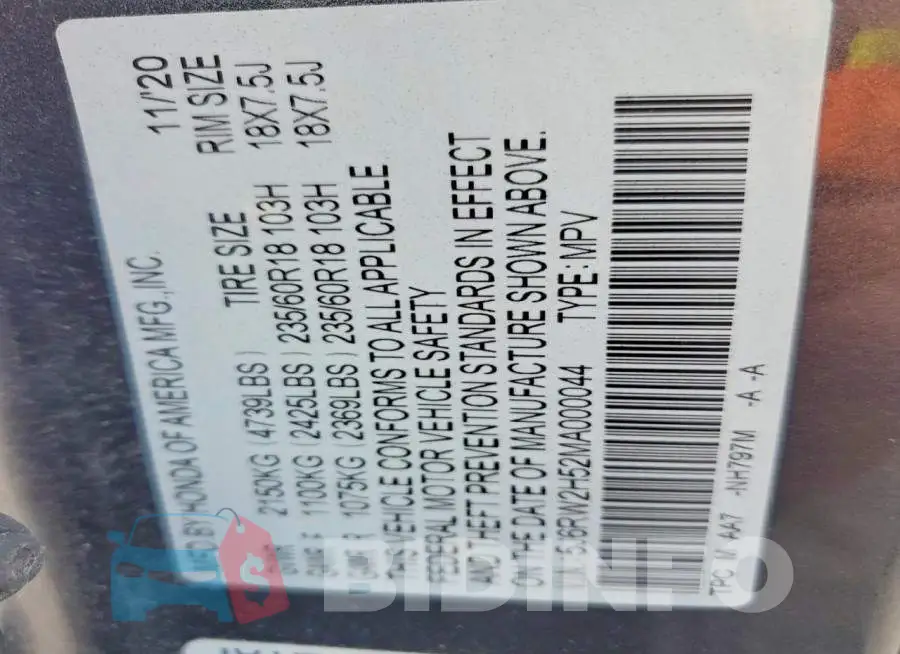 5J6RW2H52MA000044 Photo# 13