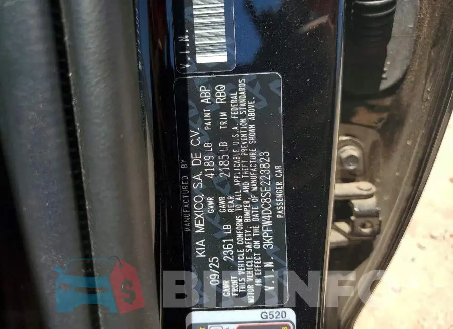 3KPFW4DC8SE223823 Photo# 12