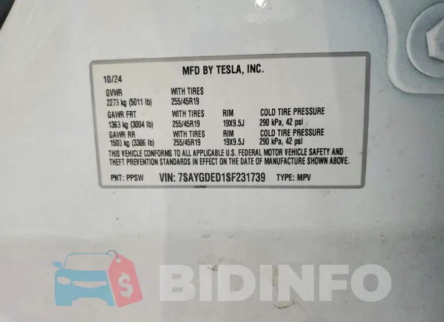 7SAYGDED1SF231739 Photo# 13
