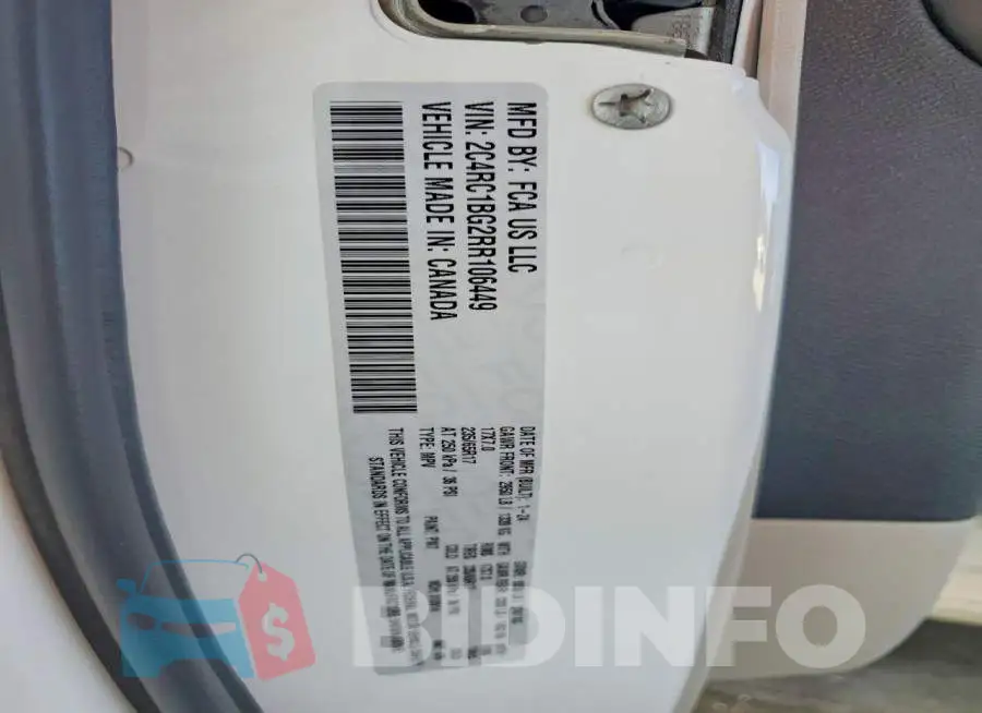 2C4RC1BG2RR106449 Photo# 14