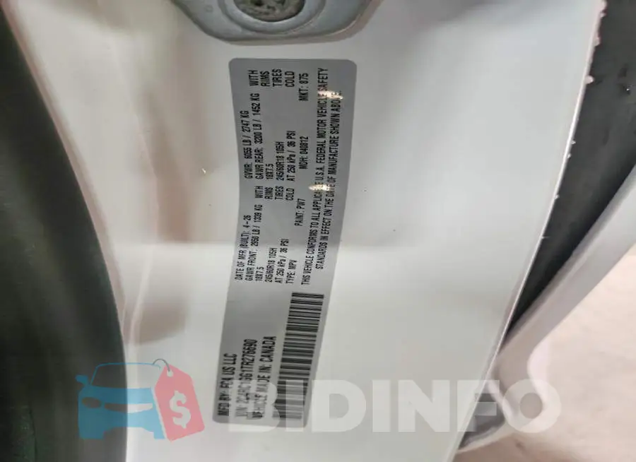2C4RC1GG1TR276690 Photo# 13