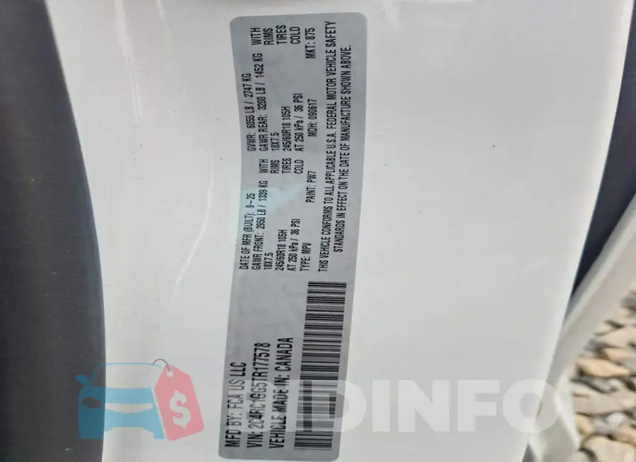 2C4RC1GG5TR177578 Photo# 13