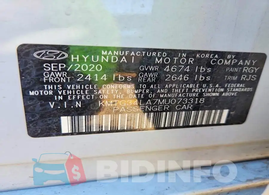 KMTG34LA7MU073318 Photo# 12