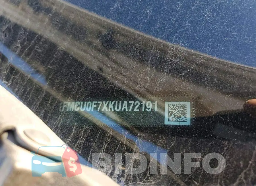 1FMCU0F7XKUA72191 Photo# 14