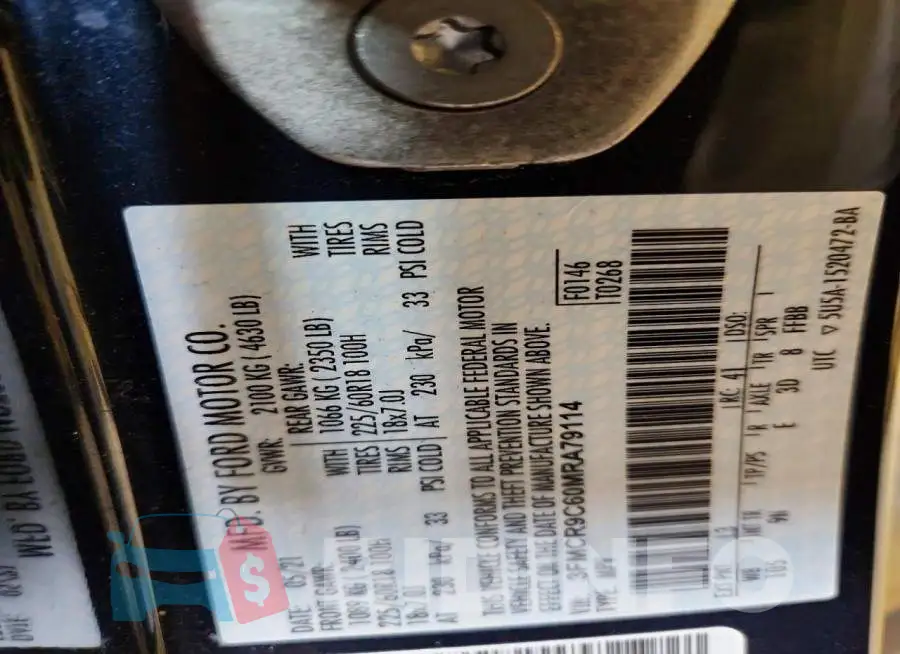 3FMCR9C60MRA79114 Photo# 14