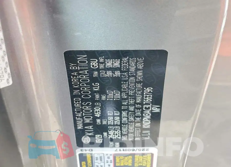 KNDPM3AC3L7663796 Photo# 13