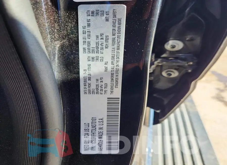 1C6SRFHT3LN370101 Photo# 13
