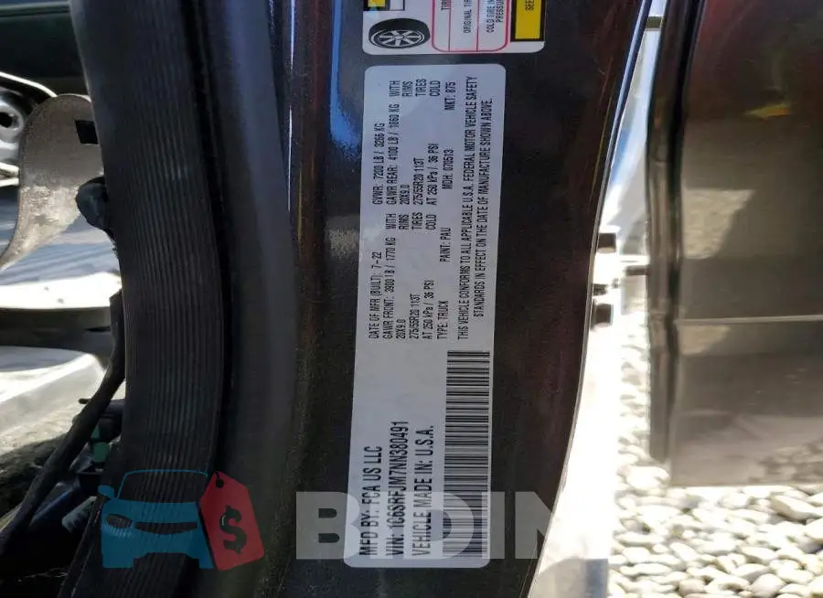 1C6SRFJM7NN380491 Photo# 13