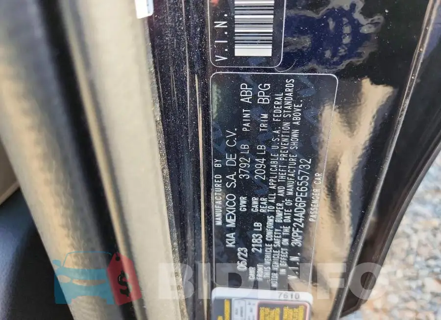 3KPF24AD6PE655732 Photo# 12