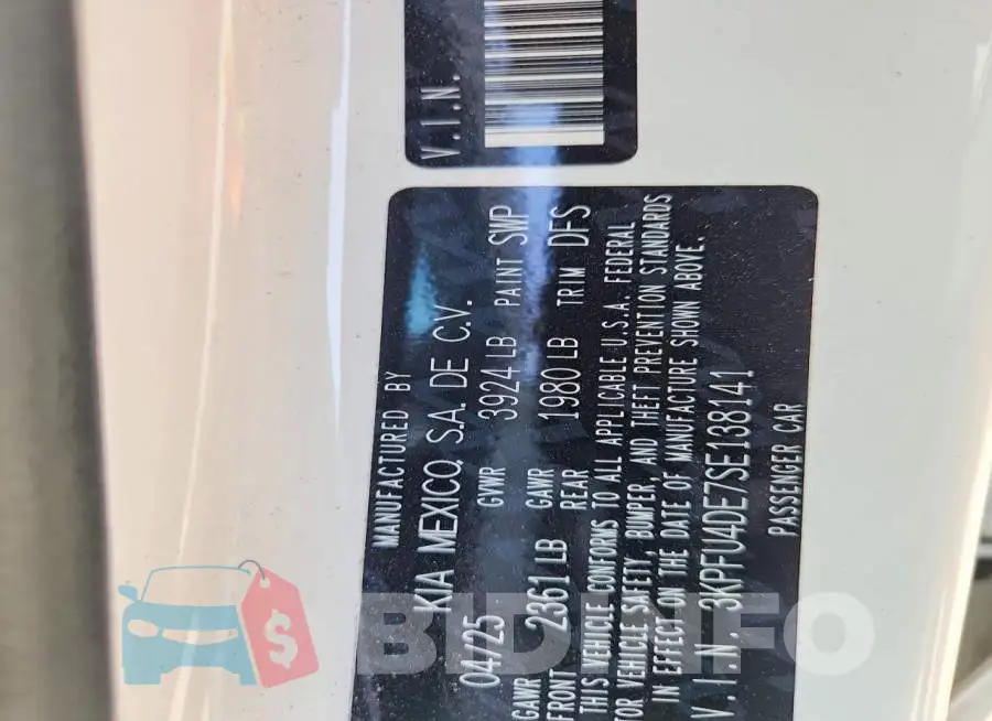 3KPFU4DE7SE138141 Photo# 13