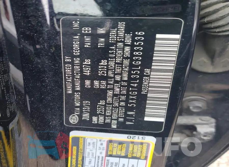 5XXGT4L35LG383536 Photo# 12