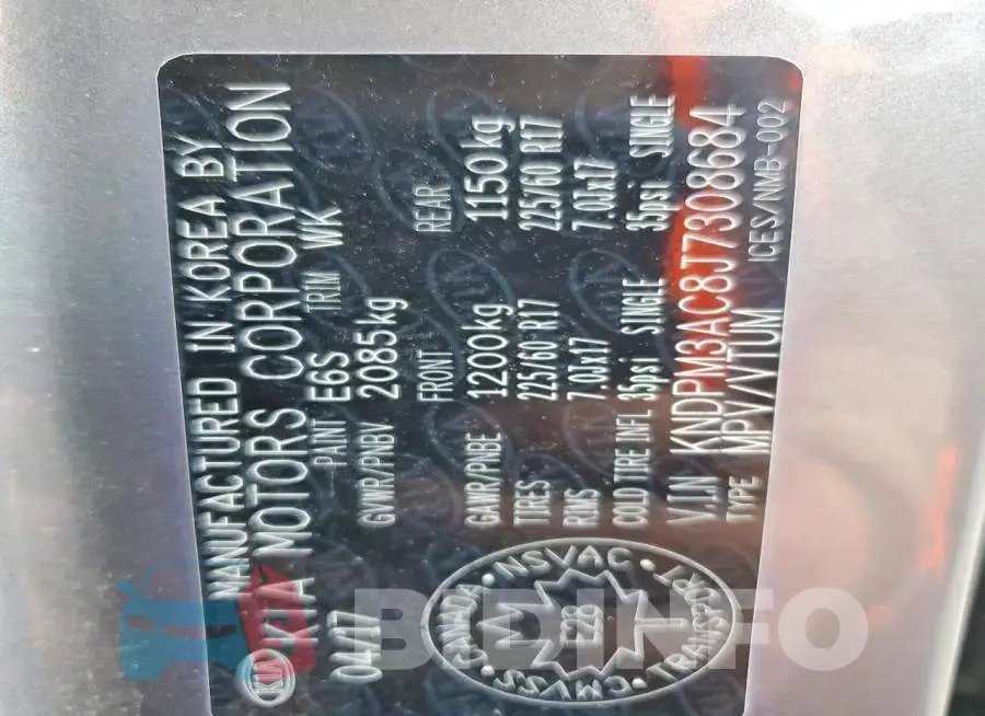 KNDPM3AC8J7308684 Photo# 13