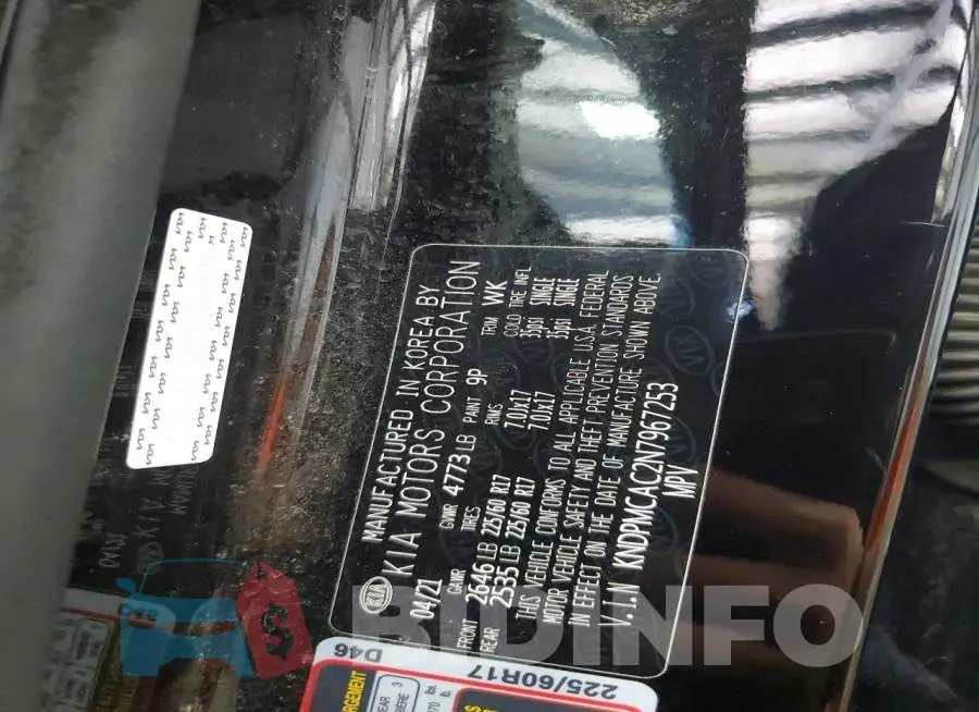 KNDPMCAC2N7967253 Photo# 13