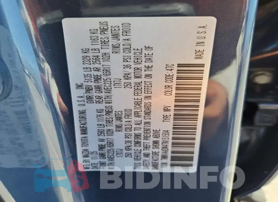 7MMVAADW4TN151504 Photo# 12