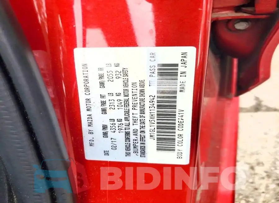 JM1GL1V5XH1134942 Photo# 12