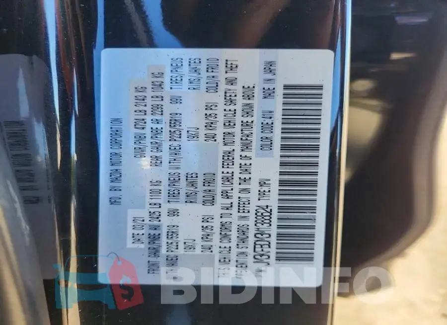 JM3KFBDM3M1388624 Photo# 13