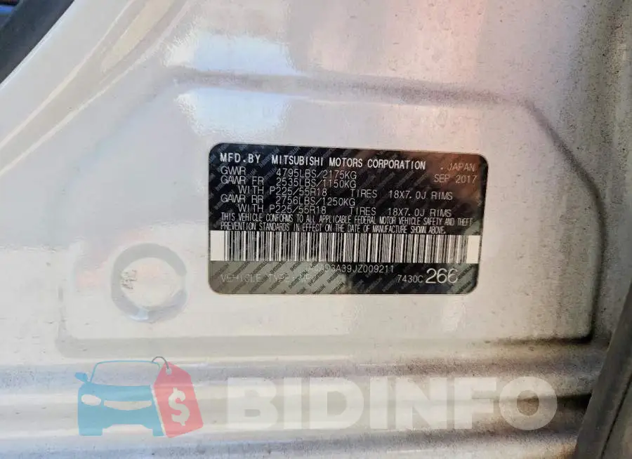 JA4AD3A39JZ009211 Photo# 13