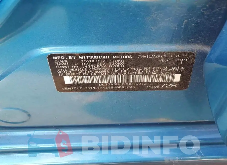 ML32A3HJ2KH015272 Photo# 11