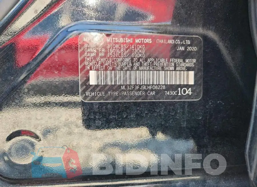 ML32F3FJ9LHF08228 Photo# 12
